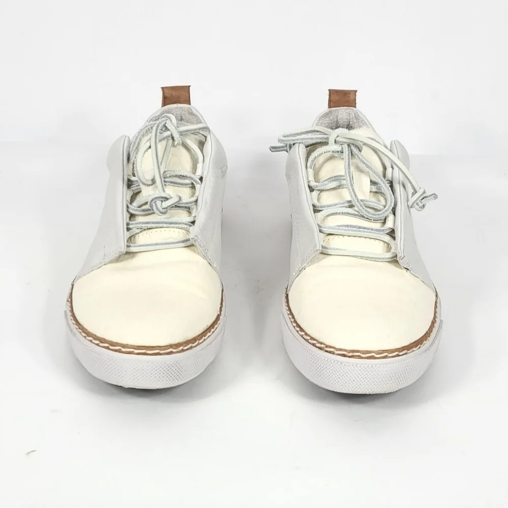 Blackstone White and Tan Sneakers #783 Size EU39 (US 8.5)